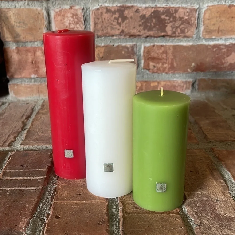 NIB PartyLite Mini Pillar Garden Set P95245